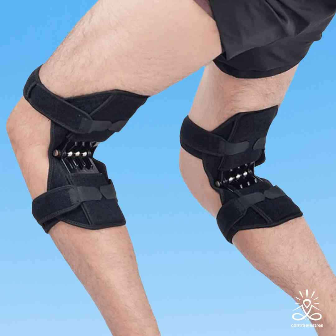 BIOKNEE™ RODILLERA ORTOPEDICA AUMENTA LA FUERZA CON RESORTE SOPORTA HASTA 150KG