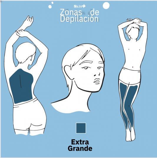 DEPILACION LASER ICE TRIPLE SOPRANO AREA EXTRA GRANDE (1 SESION EN SUCURSAL LOS ANDES)